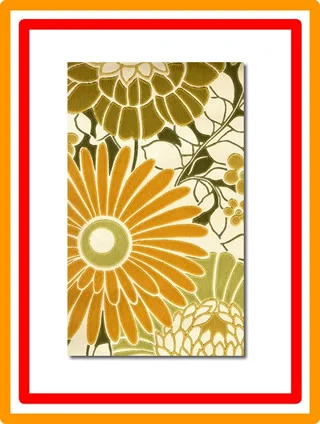 Blumige Tapeten  der 70er
