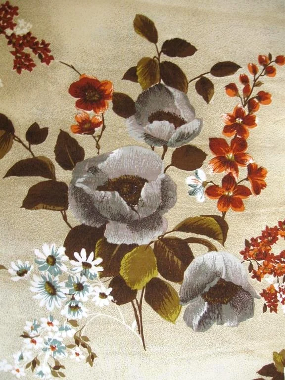 50er Jahre Stoff Johnny-Tapete