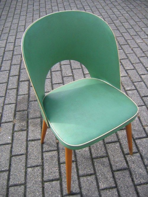 50er Stuhl grün