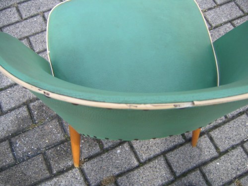 Bild 3 von 50er Stuhl grün