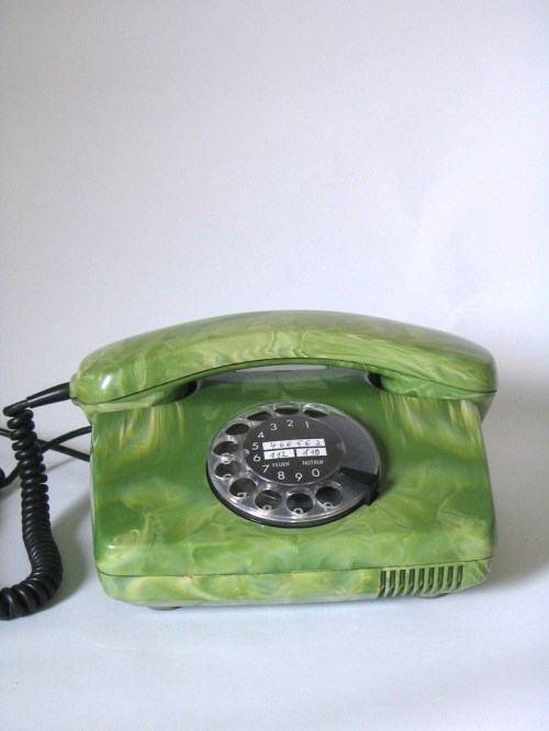 Grünes Telefon