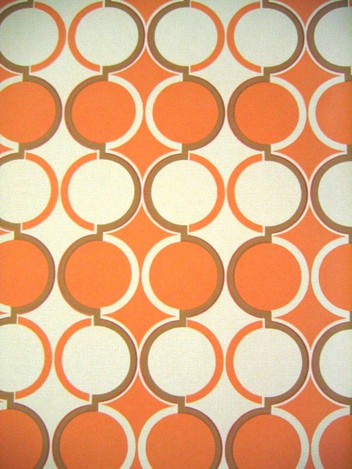 Bild 2 von Tapete Orange Circle