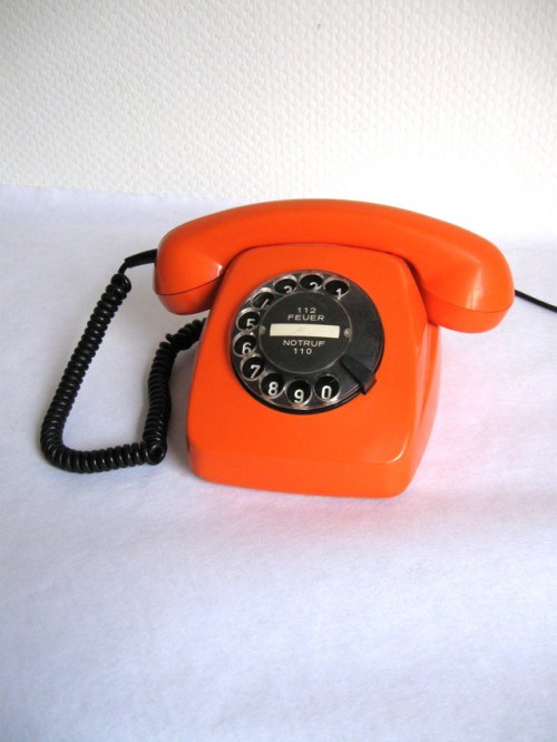 Bild 1 von 70er Telefon Orange