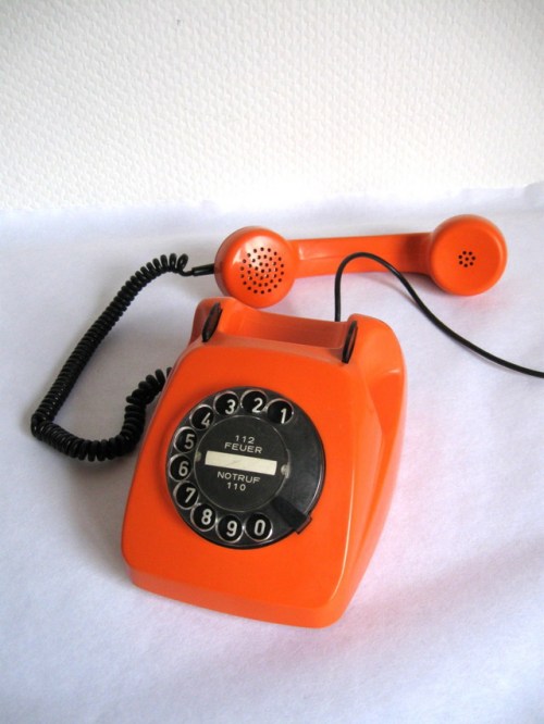 Bild 3 von 70er Telefon Orange