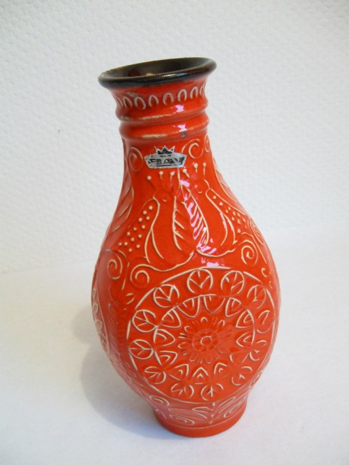 Bild 2 von 70er Vase Orange