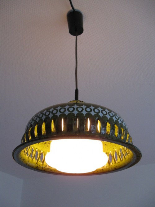 Bild 1 von 70er Emaillelampe