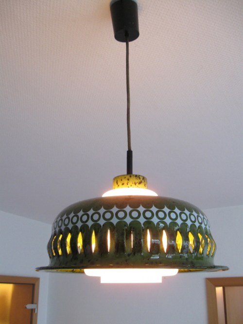 Bild 2 von 70er Emaillelampe