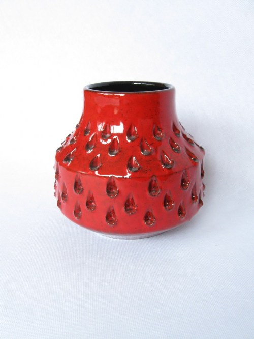 70er &quot;Erdbeer-Vase&quot;