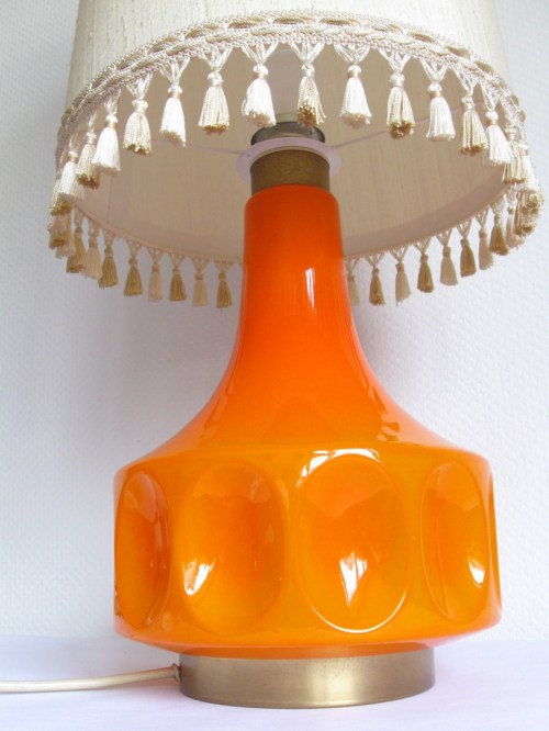 70er Lampe - Orange!