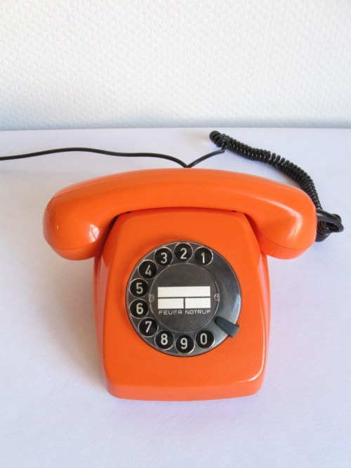 Bild 1 von 70er Telefon Orange