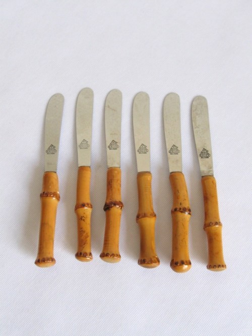 Bild 3 von 60er Messergestell, Obstmesser Bambus