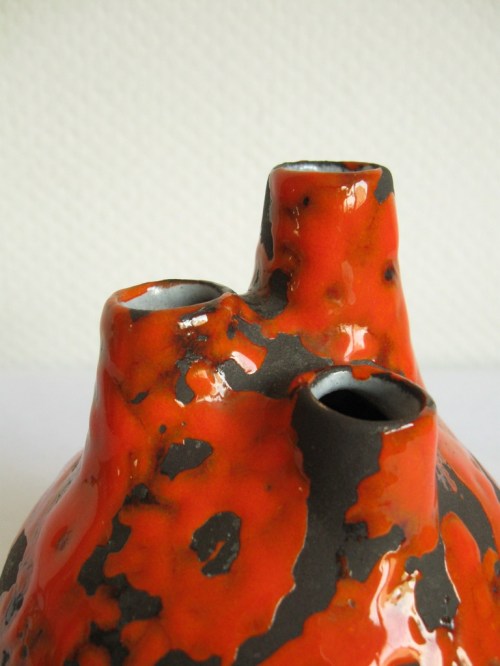 Bild 4 von 70er Vase Lava Orange