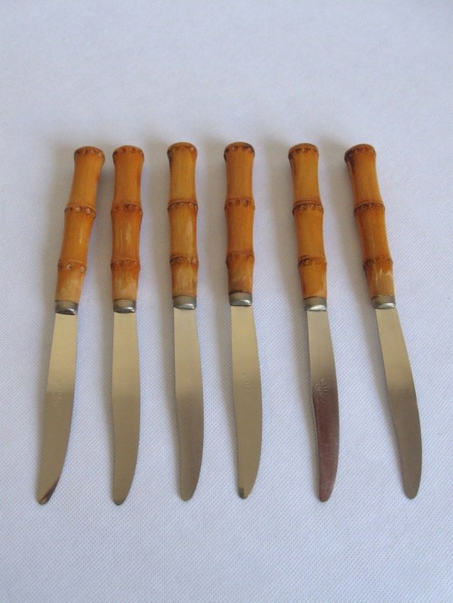Bild 3 von 60er Messer mit Bambusgriff
