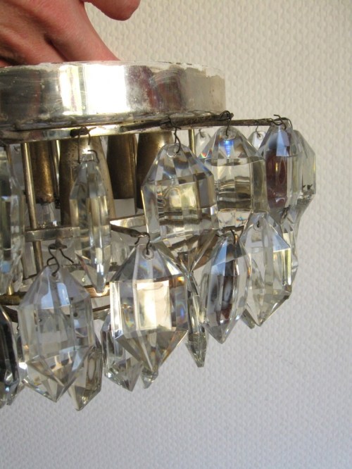 Bild 3 von 70er Kristall Lampe