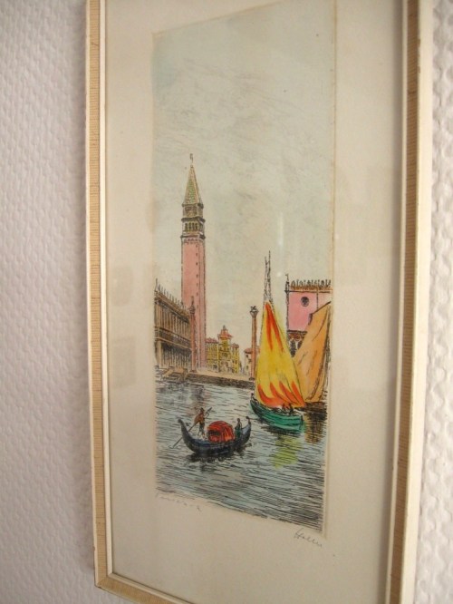 Bild 2 von 50er Wandbild Venezia