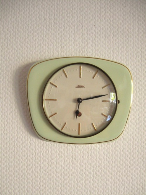 50er Wanduhr Kaiser Kitchen Clock