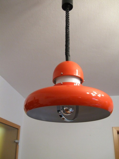Bild 2 von 70er Ufo-Lampe Orange!