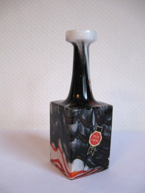 70er Vase Opaline Florence
