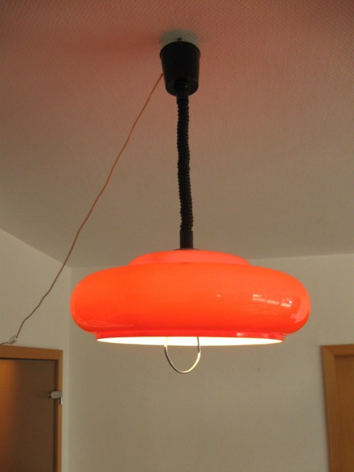 Bild 6 von 70er Ufo-Lampe Orange!
