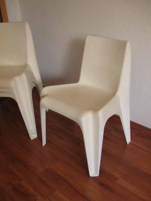 Bofinger Stuhl weiß