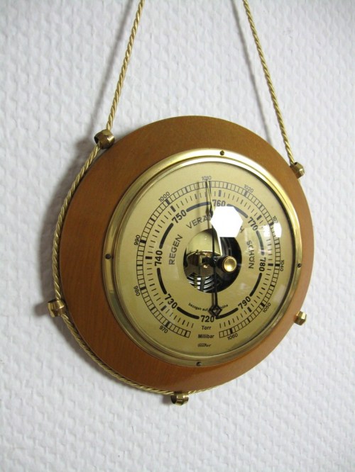 60er Barometer Fischer
