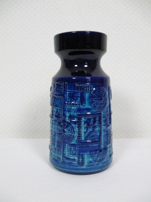 70er Vase Bodo Mans, Bay Keramik