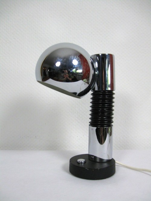 Bild 1 von 70er Tischlampe Chrom