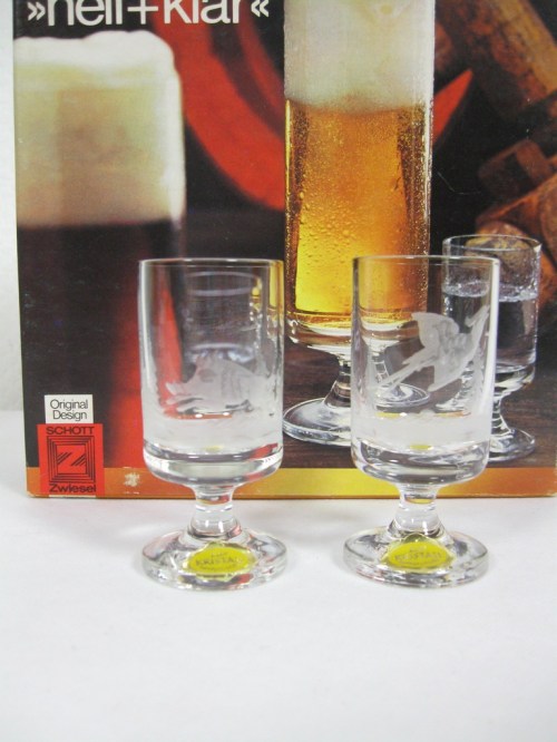 Bild 4 von 60e Gläser-Set Bier und Schnaps Schott Zwiesel