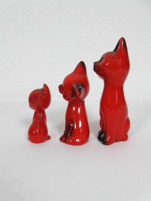 Bild 3 von 70er Keramik Katzen