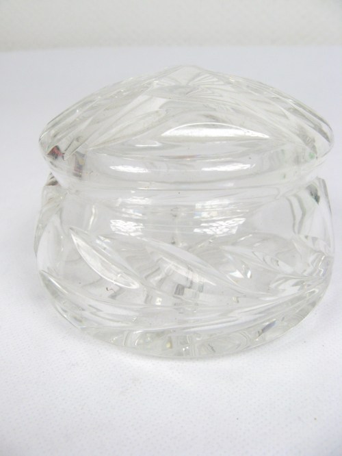 Bild 1 von 70er Glasdose Kristall