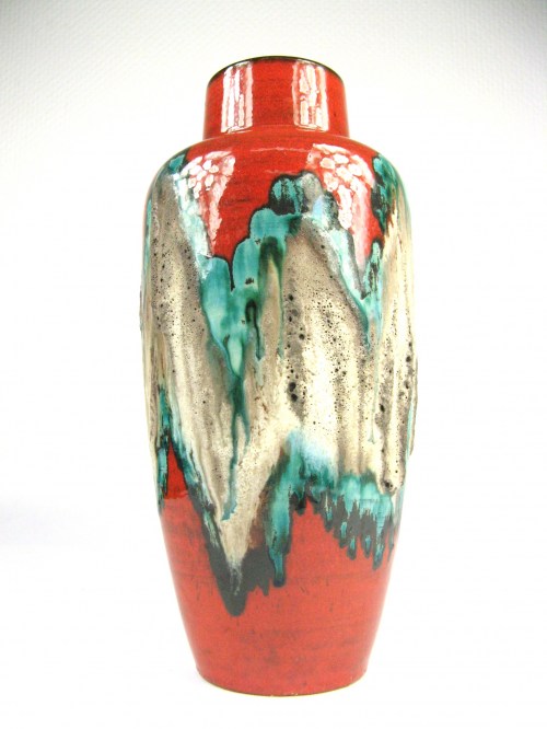 Bild 1 von 70er Vase Lava Optik