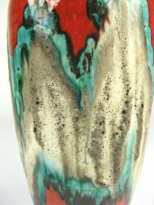 Bild 3 von 70er Vase Lava Optik