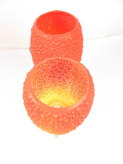 Bild 3 von 70er Bubble Lampe Orange