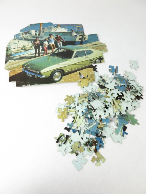 70er Auto Puzzle
