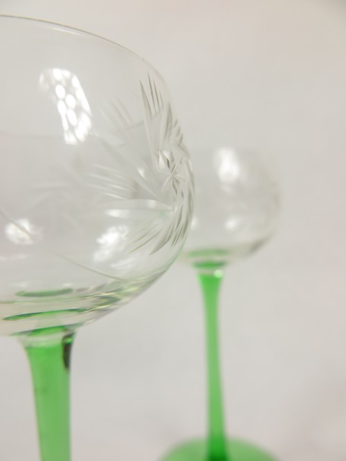 Bild 3 von 50er Weinkelche Kristallglas