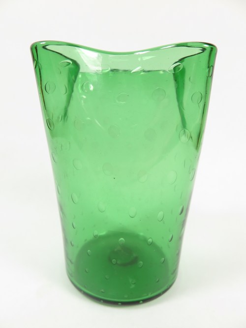Bild 1 von 60er Glasvase grün
