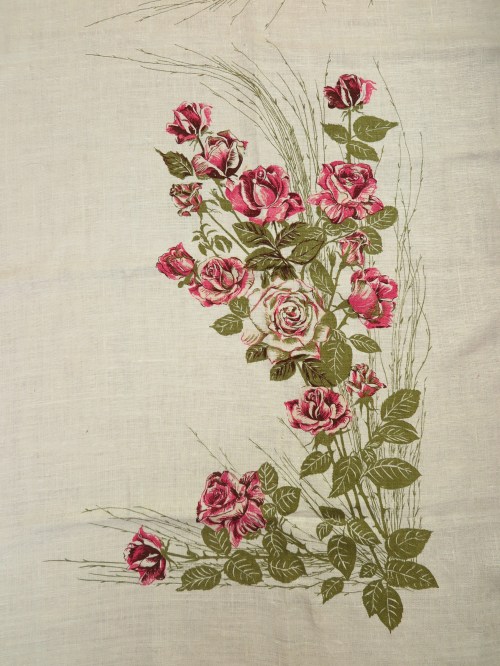 Bild 2 von 50er Tischdecke Rose
