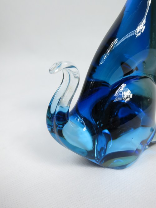 Bild 7 von 70er Glassfigur Katze Murano