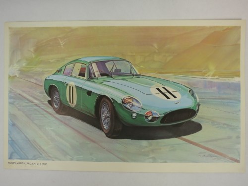 Bild 2 von Rennsportwagen Aston-Martin, Projekt 212 , 1962 Druck von 1968