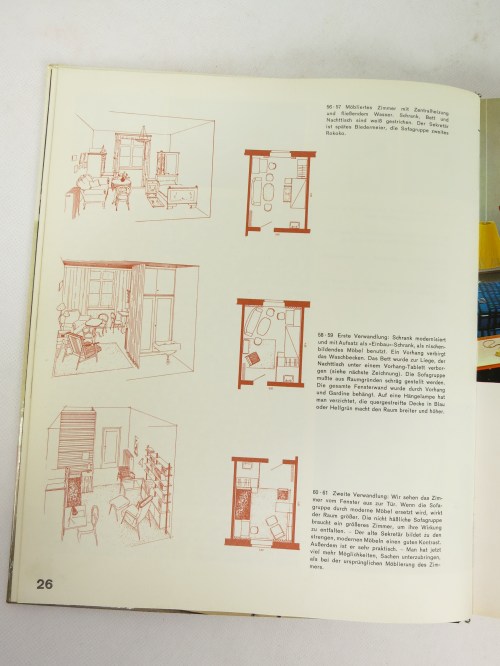 Bild 5 von Buch &quot;Unsere Wohnung-Einrichten und Gestalten&quot; 1960
