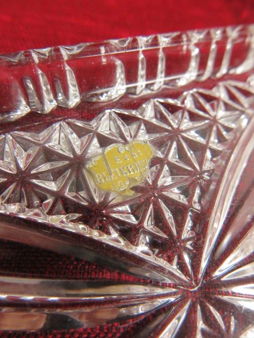 Bild 5 von 60er Kuchenplatte Bleikristall