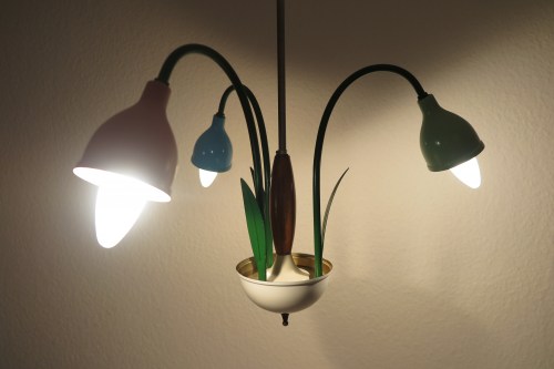 Bild 5 von 70er Lampe pastelfarben
