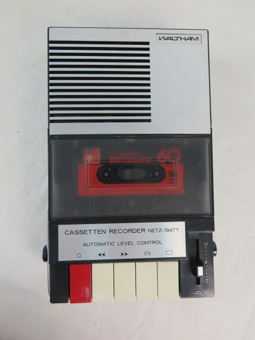 70er Cassettenrecorder Waltham