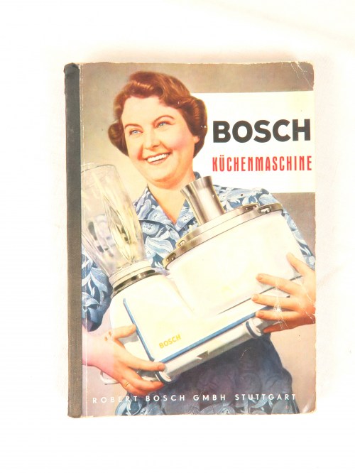 50er Gebrauchsanweisung Küchenmaschine Bosch
