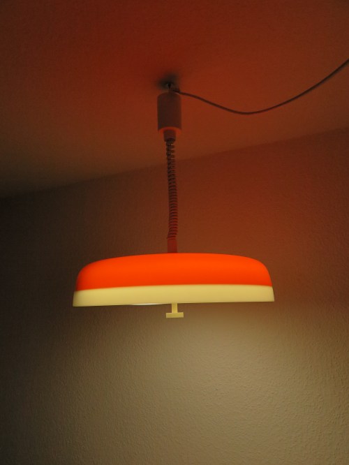 Bild 3 von 70er Lampe Orange