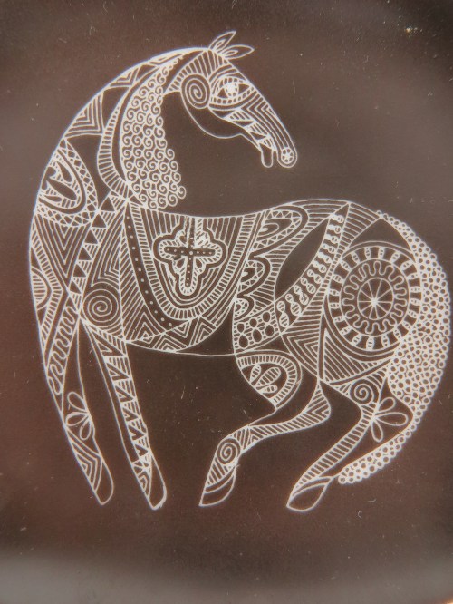 Bild 5 von 70er Wandteller Rosenthal Pferd
