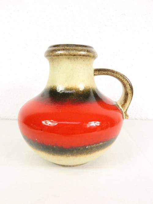 70er Vase mit Henkel