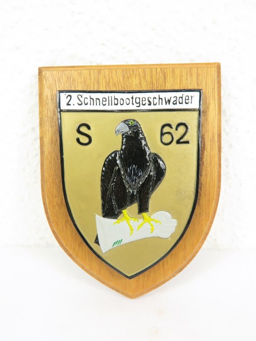 80er Wappen Schnellbootgeschwader S 62 - Falke
