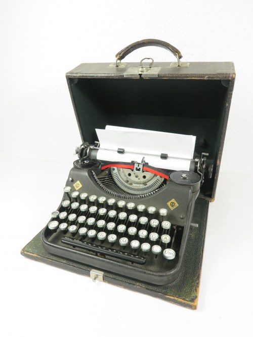 50er Schreibmaschine Mercedes