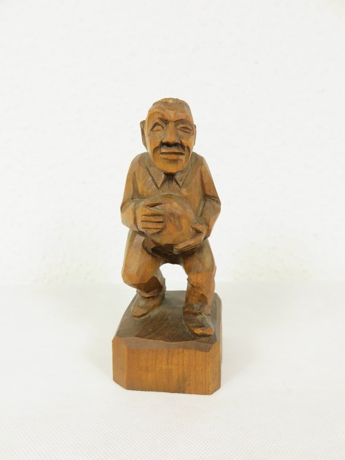 Bild 2 von Alte Holzfigur kleiner alter Mann